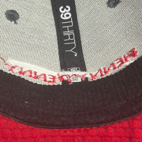 Henny Penny Thirty-nine 39 Gray&Red Food Service Chicken Baseball Cap Sm - Med - Picture 8 of 13